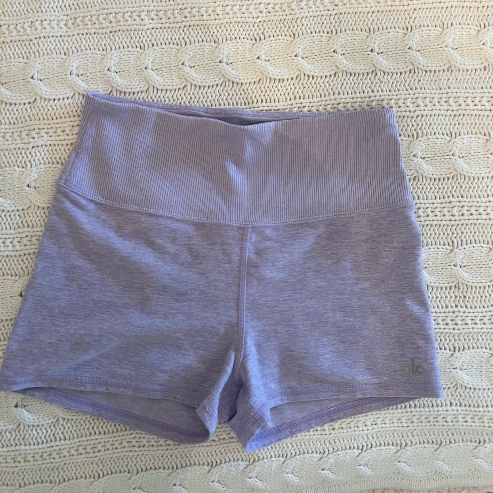 Lavender biker shorts